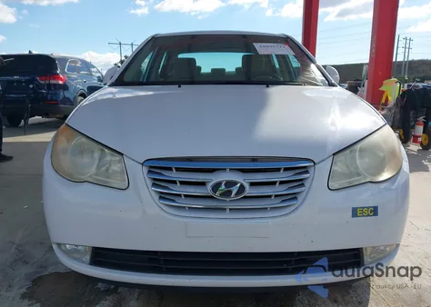 2010 Hyundai Elantra Gls from USA, damaged, VIN KMHDU4AD1AU934012